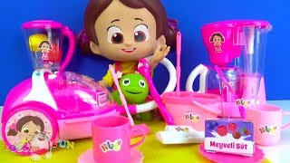 Niloya Staubsauger mit Beleuchtung und Geräuschen Wir packen Spielzeughaushaltsgeräte aus