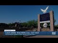 Cactus Shadows High School teachers call out sick