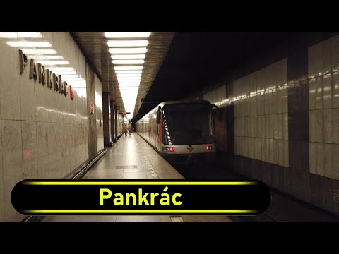 Metro Station Pankrác - Prague 🇨🇿 - Walkthrough 🚶