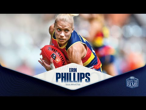 Erin Phillips: 2025 Australian Football Hall of Fame Inductee