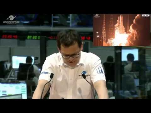 Arianespace Ariane 5 VA241 Communications Anomaly Announcement - Situation Unclear Analysis Coming