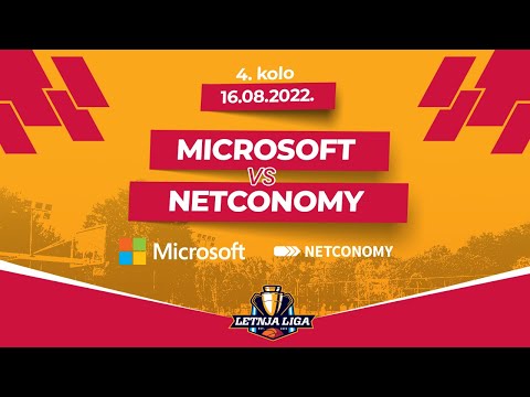 16.08.2022  LETNJA LIGA GRUPA B  4.kolo 19:00  Microsoft - Netconomy