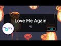 Love Me Again - 뷔 (KY.29662) / KY KARAOKE