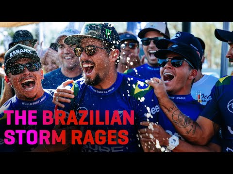 Brazilian Storm Rages At Jeep Surf Ranch Pro