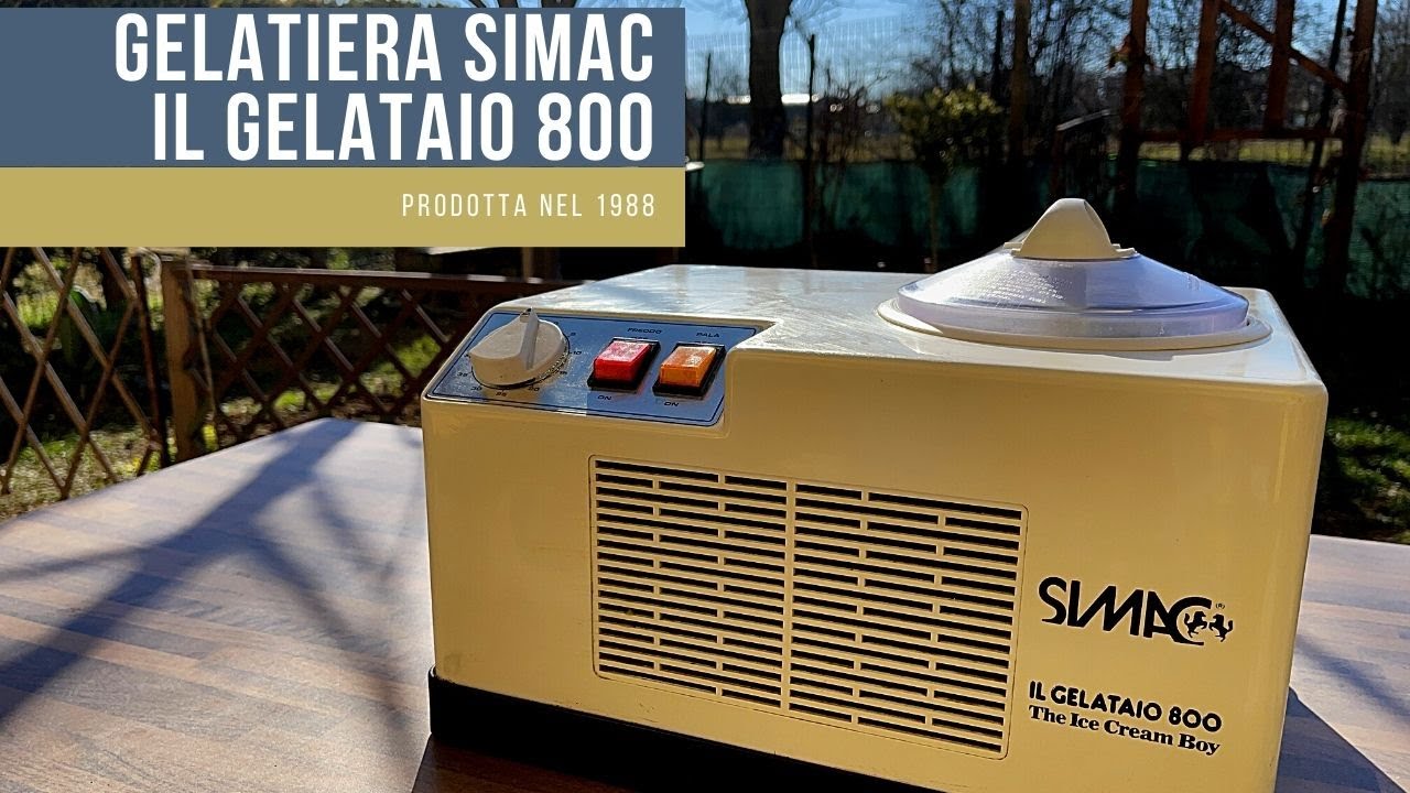 Recensione Simac  | Il Gelataio 800 - Prodotta nel 1988 -