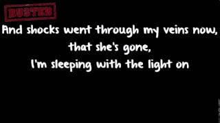 Sleeping With The Light On - Busted (Lyrics)