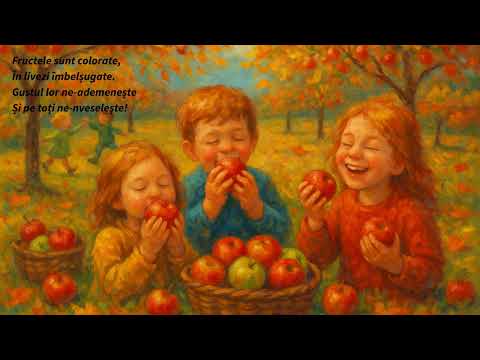 Cântec pentru copii „Toamna la grădiniță”