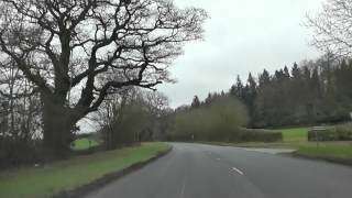 preview picture of video 'Driving Along Gloucester Road A417 From Ledbury To Junction 2 M50, Gloucestershire, England'