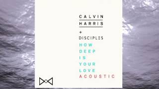 Calvin Harris &amp; Disciples - How Deep Is Your Love (Acoustic Version)