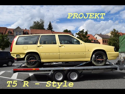 VOLVO 850 - Projekt: Lackierung im T5-R - Style! Roter Volvo mit 2,5 L 10V wird MERKURGELB! Teil 1