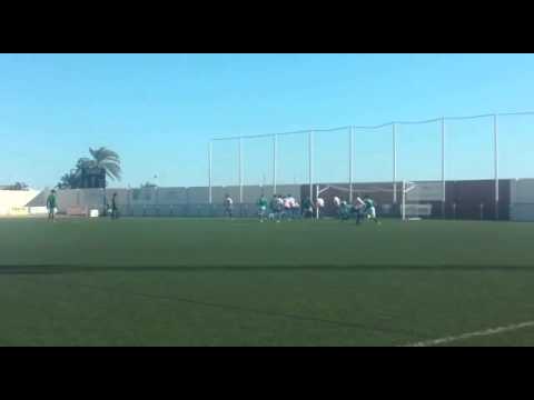 GOL CADETE FRENTE AL JAVEA