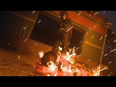MW2-Simon "Ghost" Riley does Finishing Moves-All Operator Skins