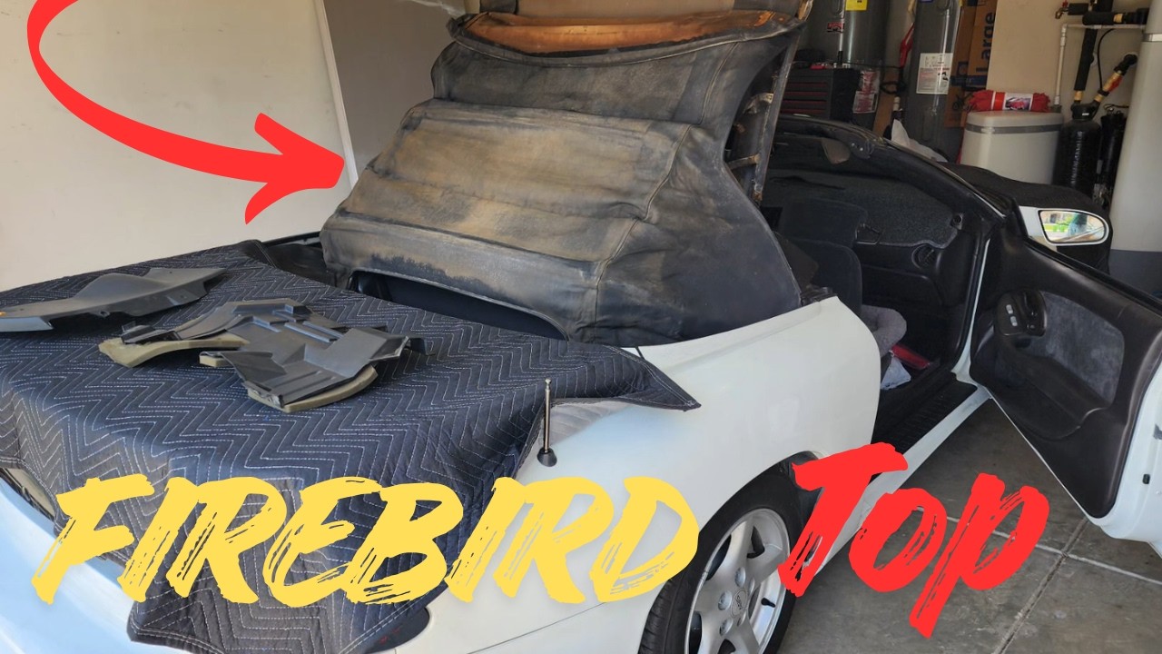 4th gen Firebird Convertible Top Sailcloth Review ✅