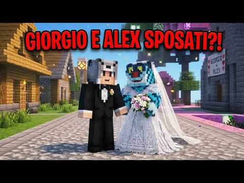 GIORGIO E ALEX SONO SPOSATI IN QUESTO UNIVERSO! VITA SU MINECRAFT!