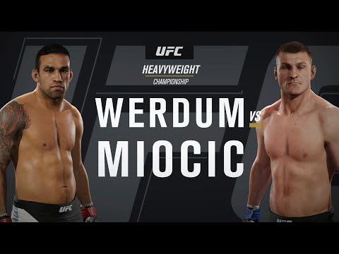 UFC 198 Mirror Match -  Fabricio Werdum VS Stipe Miocic