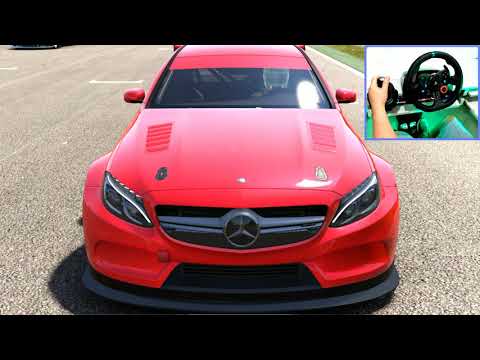 Project Cars 3 - Mercedes AMG-C63 Coupe (Steering Wheel Gameplay)