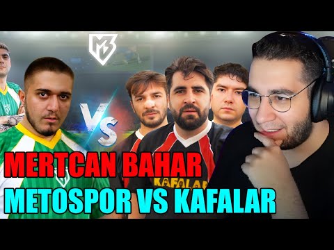 ERAY, MERTCAN BAHAR "METOSPOR vs KAFALAR FUTBOL MAÇI" İZLİYOR