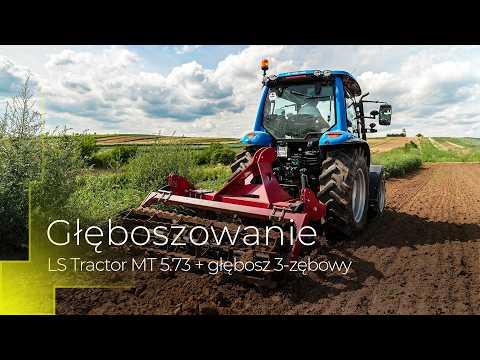 LS Tractor MT 5.73 + głębosz 3-zębowy :: Traktor.com.pl