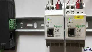 TEMEL KNX CİHAZLARI  TANITIMI  DİMEL KNX EĞİTİM MERKEZİ