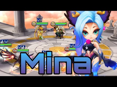 Vampire Mina super powerful on Rta | so tank and high damage | Summoners War
