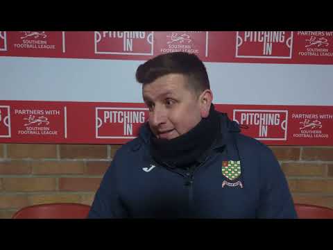 POST MATCH INTERVIEW | James Duncan - Chesham United 4 Plymouth Parkway 0 - 21st March 2023