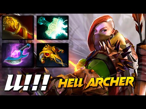 LL!!! Windranger [31/5/17] Hell Archer - Dota 2 Pro Gameplay [Watch & Learn]