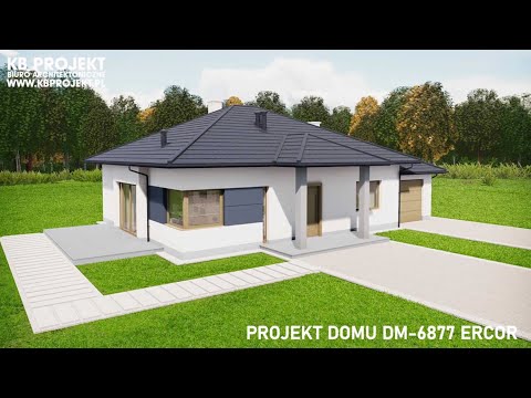 Projekt domu Ercor DM-6877 | KB Projekt