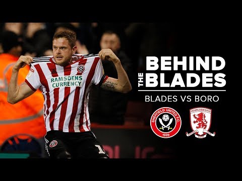 BEHIND THE BLADES | Sheffield United vs Middlesbrough