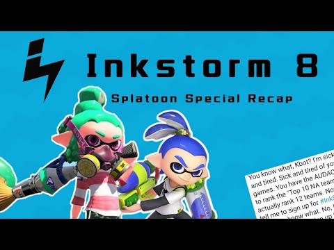 Inkstorm 8 Splatoon Recap
