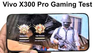 Vivo X300 Pro - Gaming Test (PUBG Mobile, Call of Duty Mobile, Injustice 2, Asphalt Legends Unite)