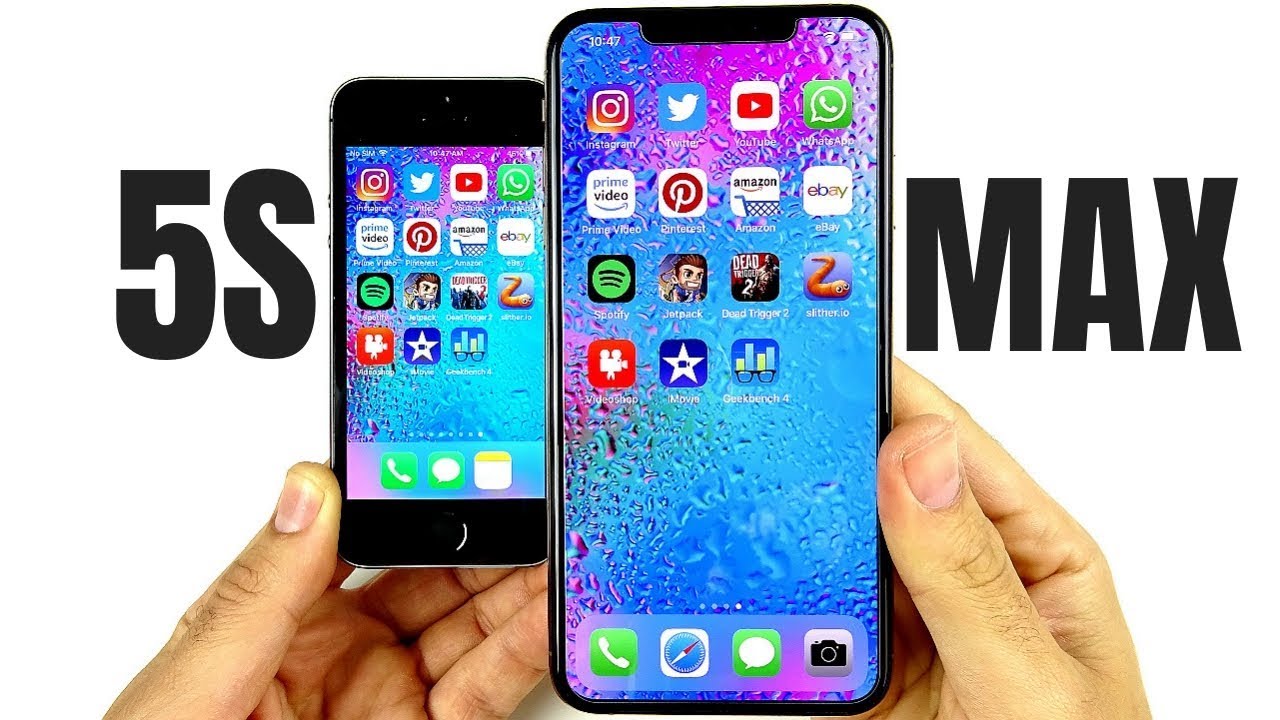 iPhone 5S vs iPhone XS Max Speed Test!