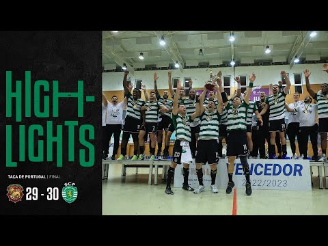 Andebol | Resumo: CS Marítimo x Sporting CP (Taça de Portugal)