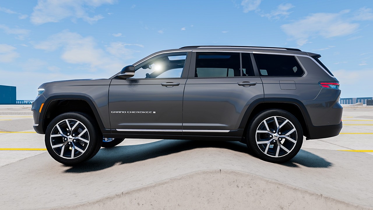 BeamNG Drive – Jeep Grand Cherokee Limited 3.6L Suspension Testing