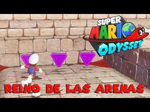 Las 100 MONEDAS MORADAS del REINO de las ARENAS - Super Mario Odyssey