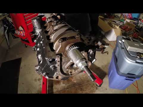 HOW TO INSTALL CRANKSHAFT GEAR 454 BIG BLOCK CHEVY