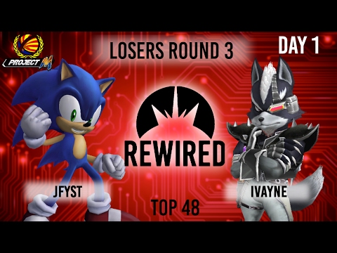 Rewired 2016 Losers R3: Jfyst (Sonic) v Ivayne (Wolf) SIDE RECORDING SETUP