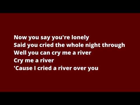 Cry Me A River - Dinah Washington
