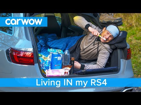 Living IN my Audi RS4 - find out what can go WRONG when you sleep in your car!