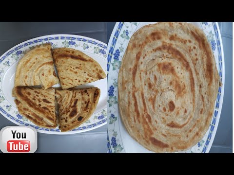 How To Make Soft Layered Chapati / Paratha | How to make Indian Paratha