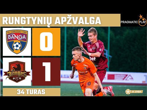 34 turo santrauka: „Banga“ – „Džiugas“ (2025-09-26)