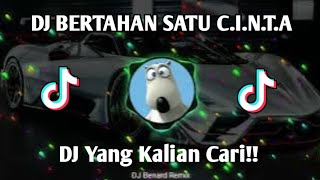 Download lagu DJ BERTAHAN SATU CINTA  D'BAGINDAS TREND FYP TIKTOK! mp3