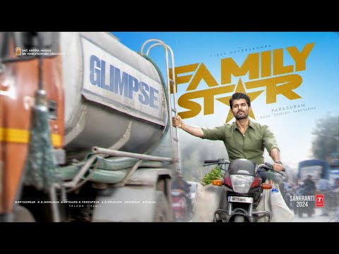 Family Star Glimpse - Vijay Deverakonda, Mrunal Thakur | Parasuram | Dil Raju | Sankrathi 2024