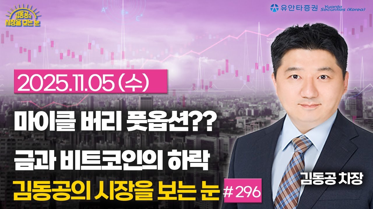 [2025.11.05] 마이클 버리 풋옵션?? 금과 비트코인의 하락