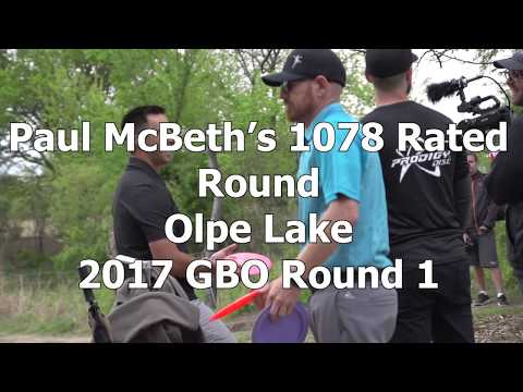 McBeast Mic'd Up - Paul McBeth's 1078 Rated 2017 GBO Round 1