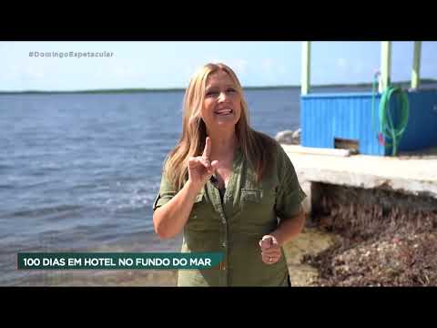 Conheça o "hotel submerso" onde um homem ficou hospedado por cem dias