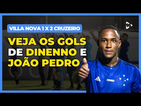 VILLA NOVA 1 X 2 CRUZEIRO! Veja os GOLS da estreia do Cabuloso no Mineiro