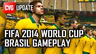 2014 FIFA World Cup Brazil Demo Gameplay - Brazil vs England