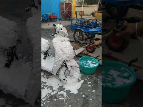 Two Wheeler Washing System