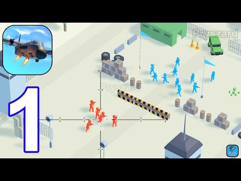 Air Support! - Gameplay Walkthrough Part 1 Tutorial Stickman Air Commander (Android, iOS) - YouTube