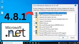 How To Download Update And Install  Net Framework On Windows 10/11 (2022)